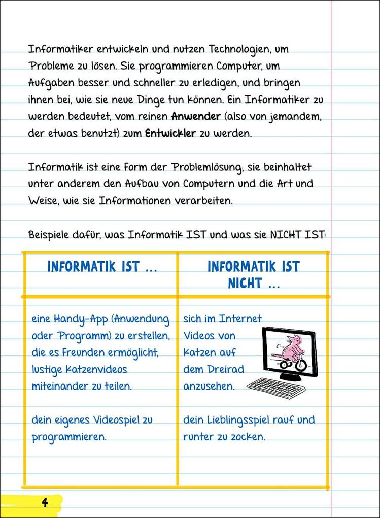 Weitere Ansicht: Big Fat Notebook - Alles, was du für Informatik brauchst - Das Starterkit für angehende Programmierer | Grant Smith