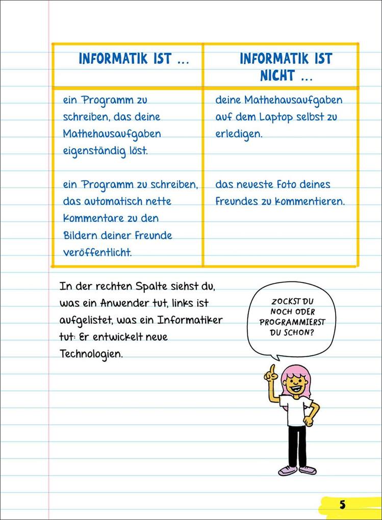 Weitere Ansicht: Big Fat Notebook - Alles, was du für Informatik brauchst - Das Starterkit für angehende Programmierer | Grant Smith