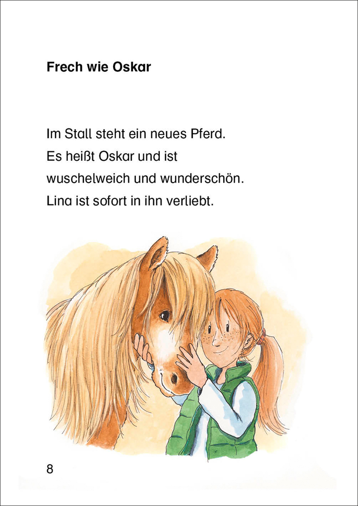 Weitere Ansicht: Leselöwen 1. Klasse - Das neue Pferd in der Reitschule | Eva Hierteis
