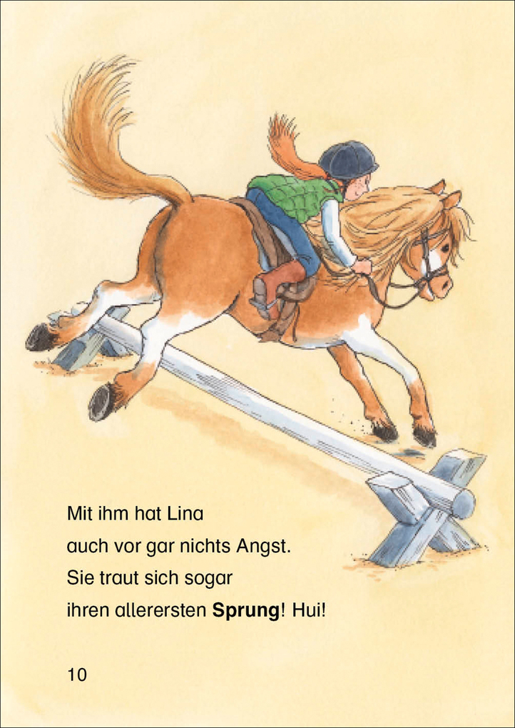 Weitere Ansicht: Leselöwen 1. Klasse - Das neue Pferd in der Reitschule | Eva Hierteis