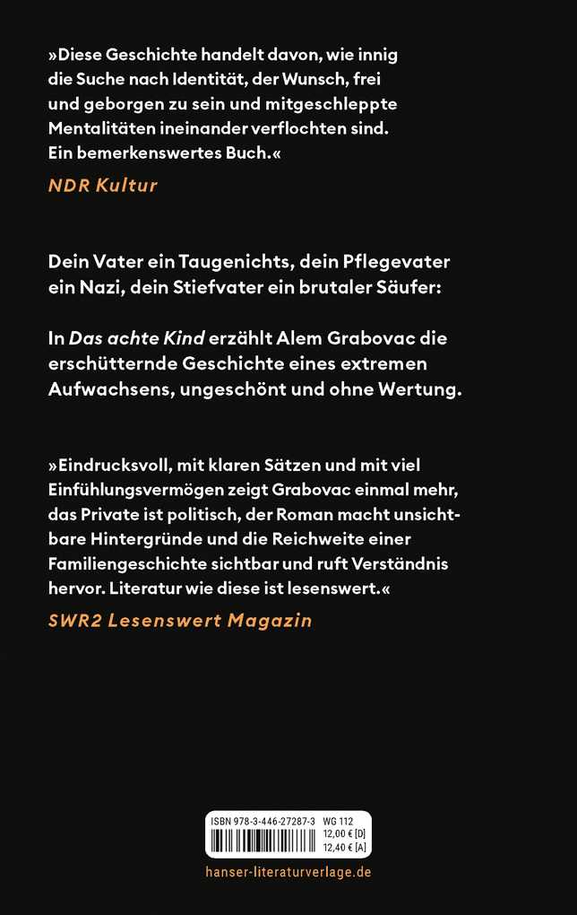 Weitere Ansicht: Das achte Kind | Alem Grabovac