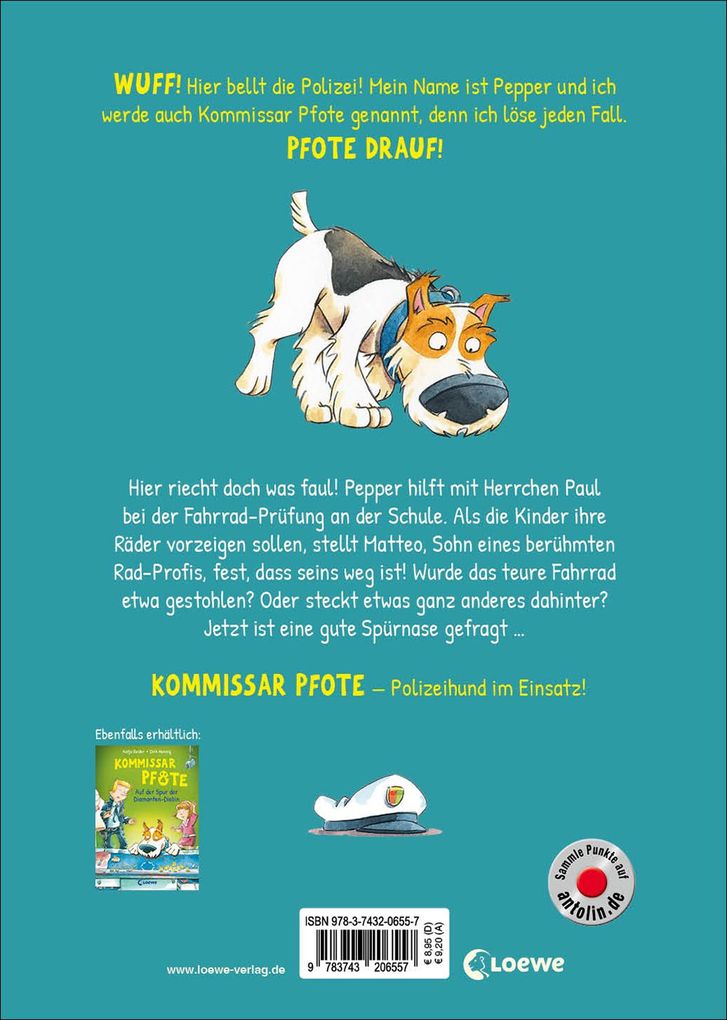 Weitere Ansicht: Kommissar Pfote (Band 3) - Schnüffel-Einsatz auf dem Schulhof | Katja Reider