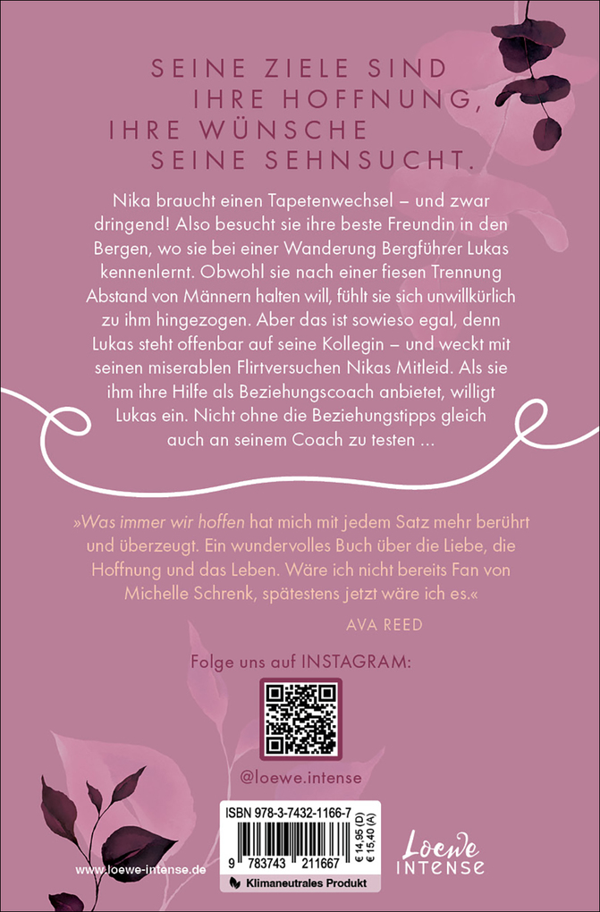 Weitere Ansicht: Was immer wir hoffen (Immer-Trilogie, Band 3) | Michelle Schrenk