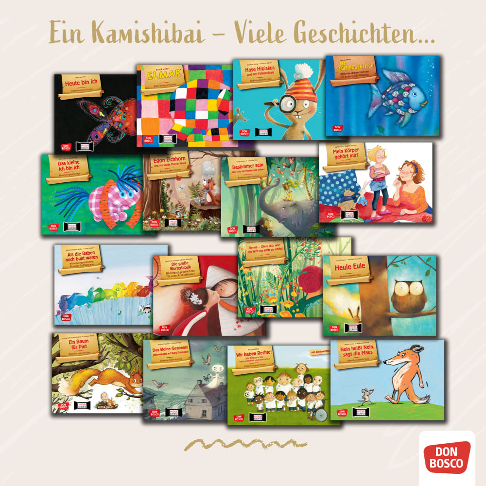 Weitere Ansicht: Fünf Nüsse für Eichhörnchen. Kamishibai Bildkartenset | Henrike Wilson