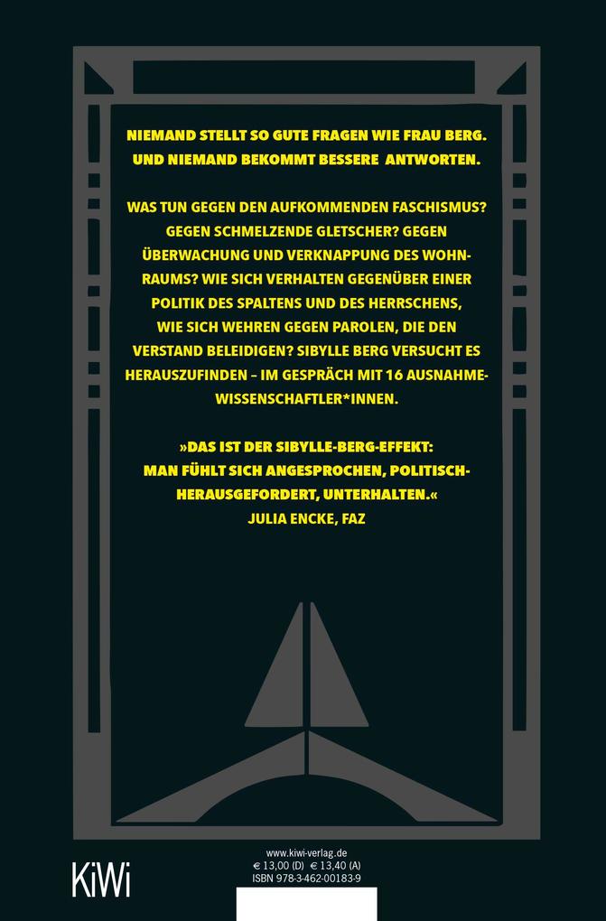 Weitere Ansicht: Nerds retten die Welt | Sibylle Berg