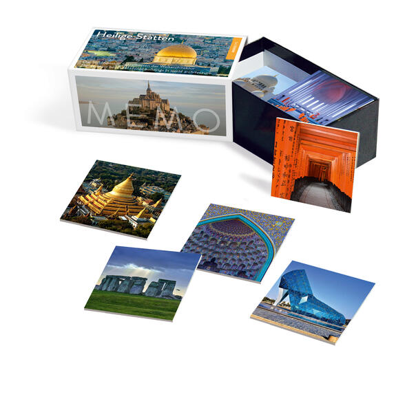 Produktbild: Heilige Stätten. Memo | Places of Worship. Matching Game