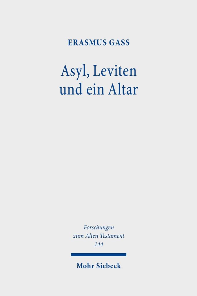 Produktbild: Asyl, Leviten und ein Altar | Erasmus Gaß