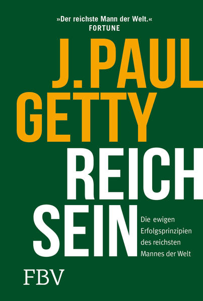 Produktbild: Reich sein | Paul Getty