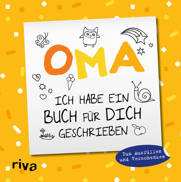 Produktbild: Oma, ich habe ein Buch für dich geschrieben - Version für Kinder | Emma Sonnefeldt