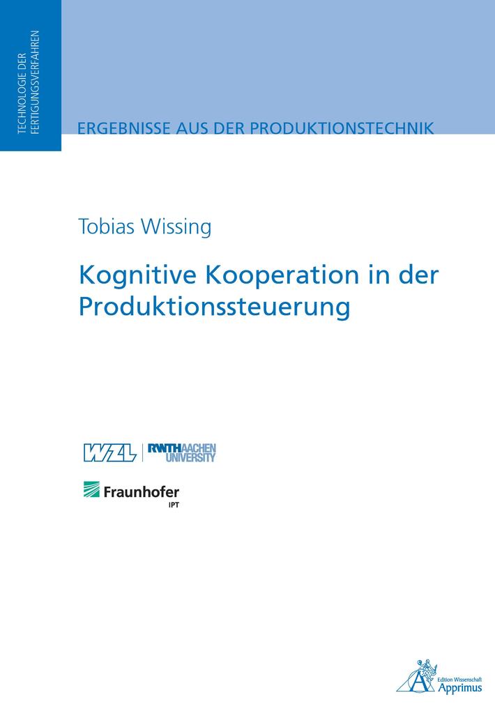 Kognitive Kooperation in der Produktionssteuerung als eBook pdf