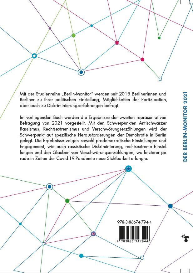 Weitere Ansicht: Der Berlin-Monitor 2021 | Katrin Reimer-Gordinskaya, Selana Tzschiesche
