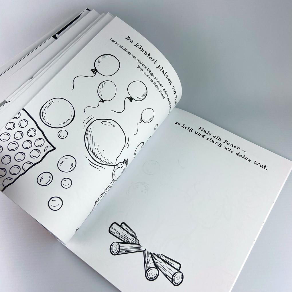 Weitere Ansicht: Dein Wut-weg-Buch | Carolina Graf