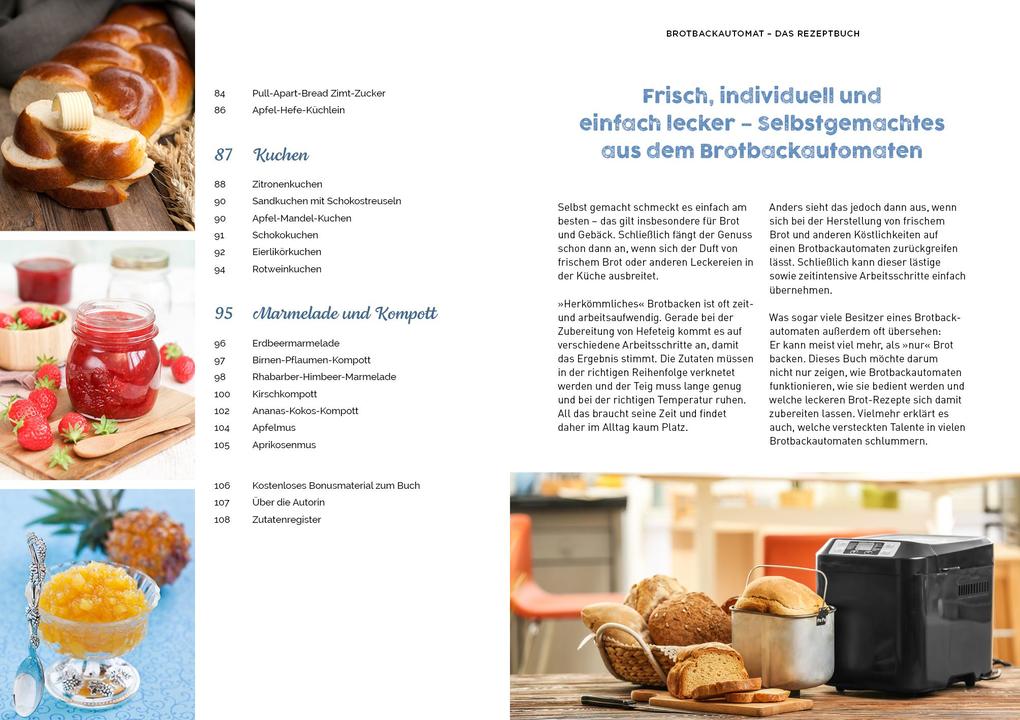 Weitere Ansicht: Brotbackautomat - Das Rezeptbuch | Veronika Pichl