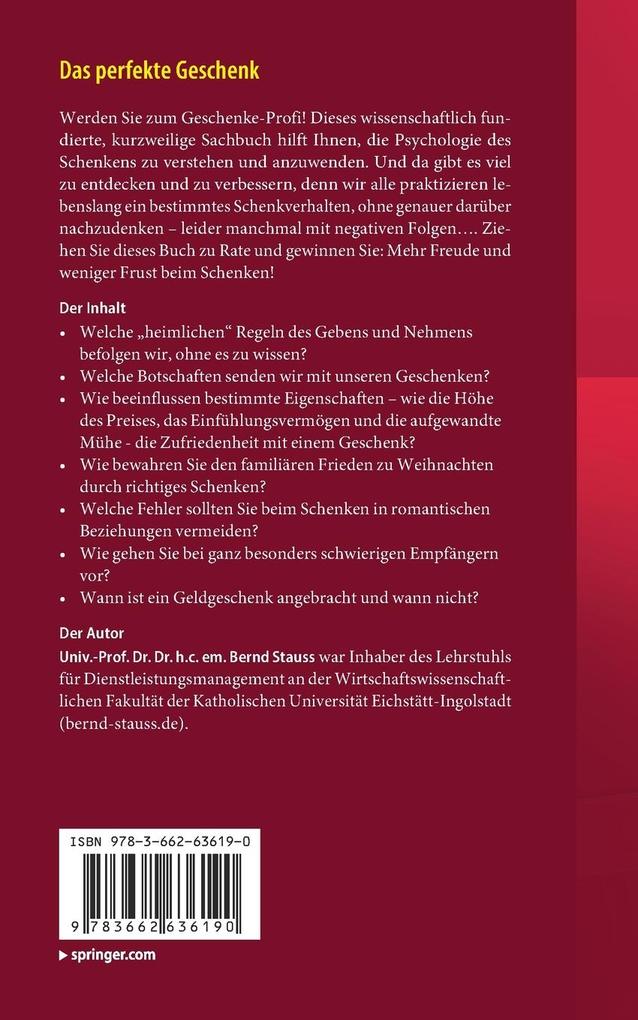 Weitere Ansicht: Das perfekte Geschenk | Bernd Stauss