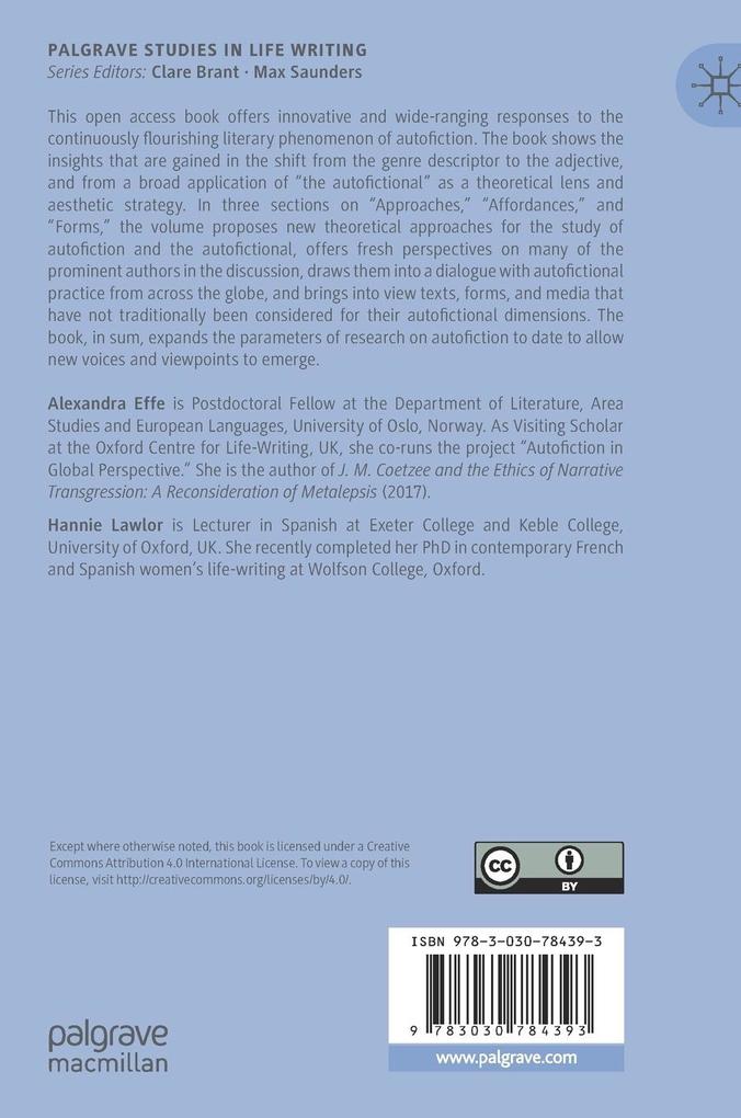 Weitere Ansicht: The Autofictional