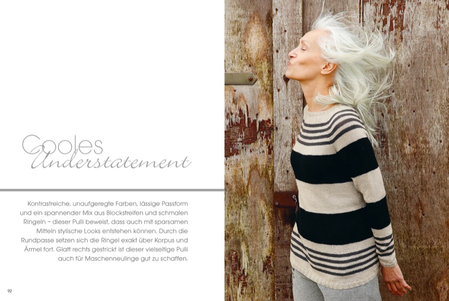 Weitere Ansicht: Pullover mit Rundpassen stricken | Rebecca Trade