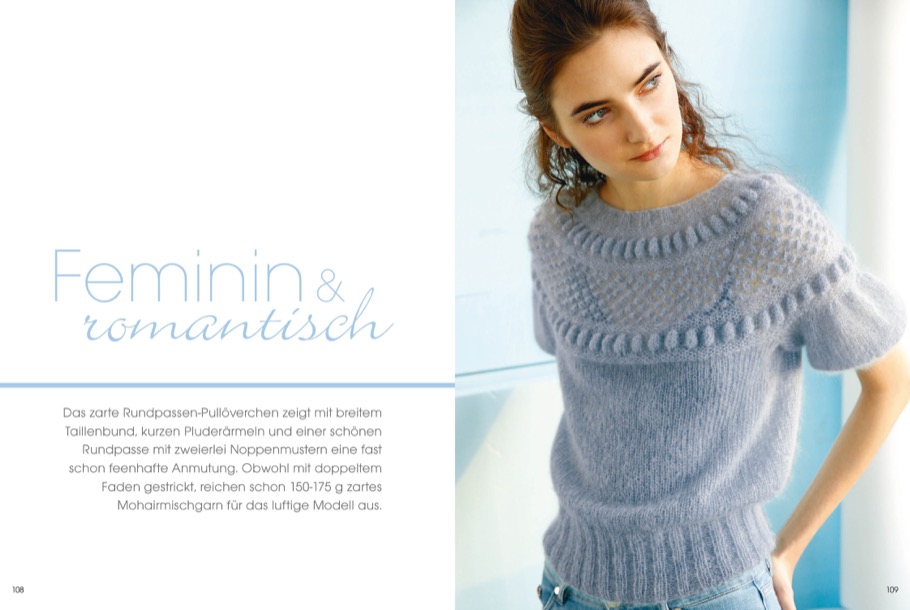 Weitere Ansicht: Pullover mit Rundpassen stricken | Rebecca Trade