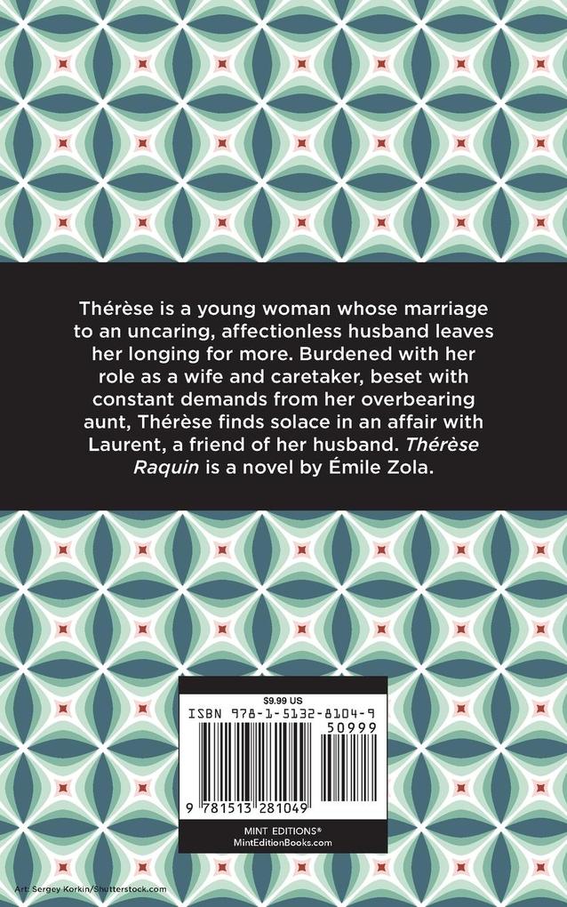 Weitere Ansicht: Thérèse Raquin | Émile Zola