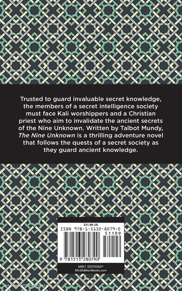 Weitere Ansicht: The Nine Unknown | Talbot Mundy