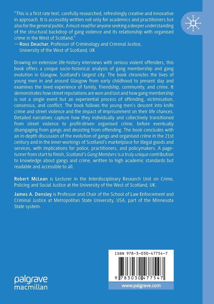 Weitere Ansicht: Scotland's Gang Members | Robert McLean, James A. Densley