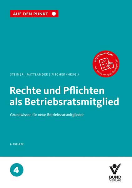 Produktbild: Rechte und Pflichten als Betriebsratsmitglied