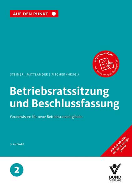 Produktbild: Betriebsratssitzung und Beschlussfassung | Erika Fischer