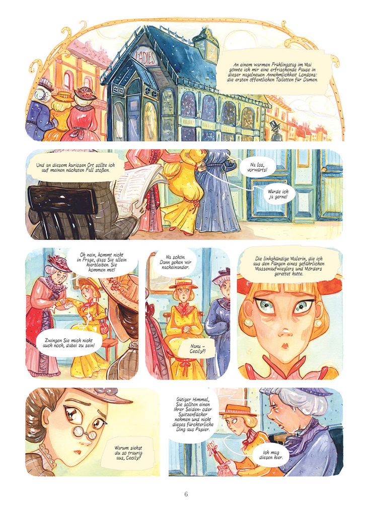 Weitere Ansicht: Enola Holmes (Comic). Band 4 | Serena Blasco, Desirée Schneider