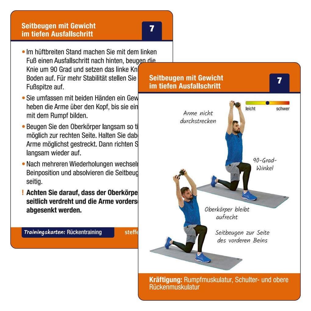Weitere Ansicht: Trainingskarten: Funktionelles Rückentraining | Ronald Thomschke