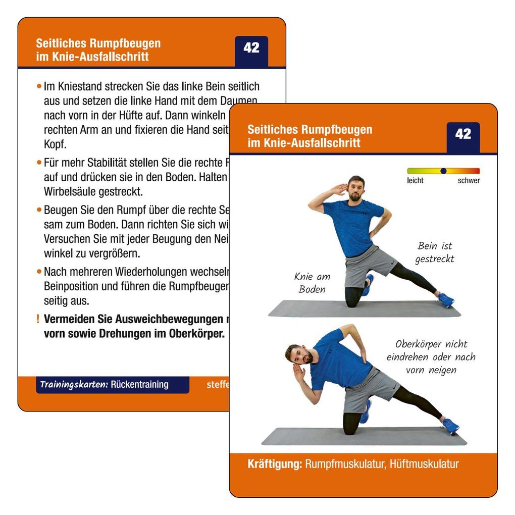 Weitere Ansicht: Trainingskarten: Funktionelles Rückentraining | Ronald Thomschke