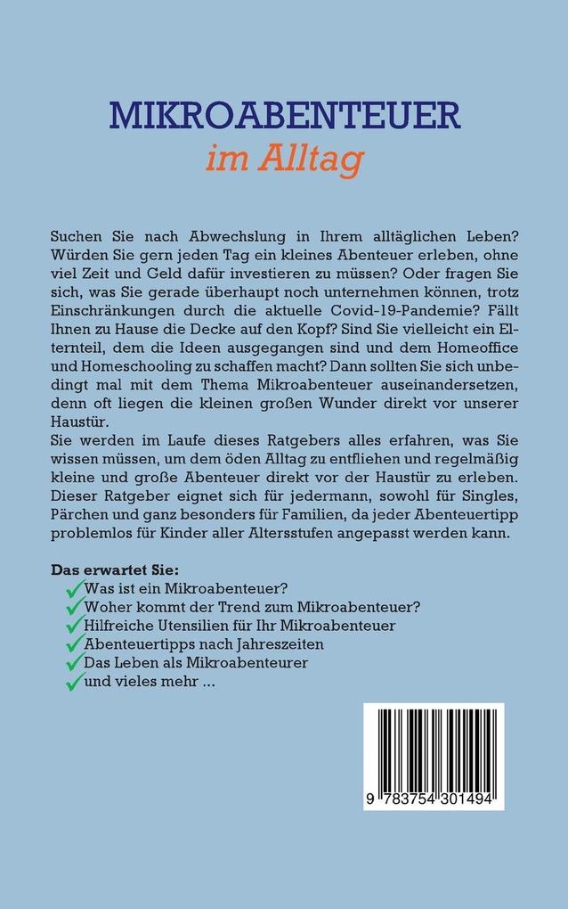 Weitere Ansicht: Mikroabenteuer im Alltag: Unvergessliche Erlebnisse für jede Jahreszeit | Julian Kobus