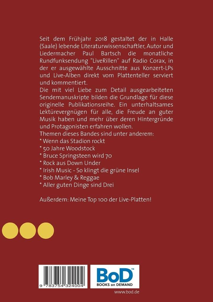Weitere Ansicht: LiveRillen No. 2 | Paul Bartsch