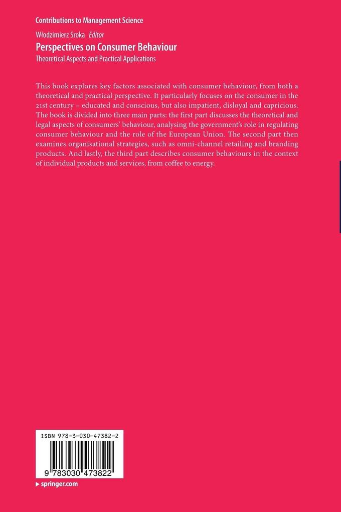 Weitere Ansicht: Perspectives on Consumer Behaviour