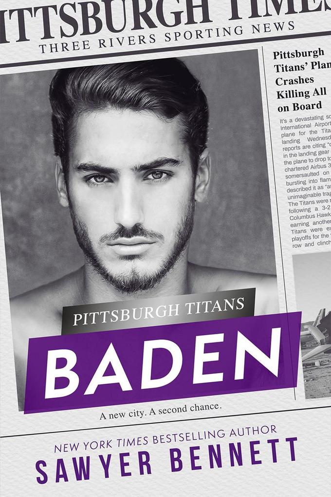 Produktbild: Baden (Pittsburgh Titans, #1) | Sawyer Bennett