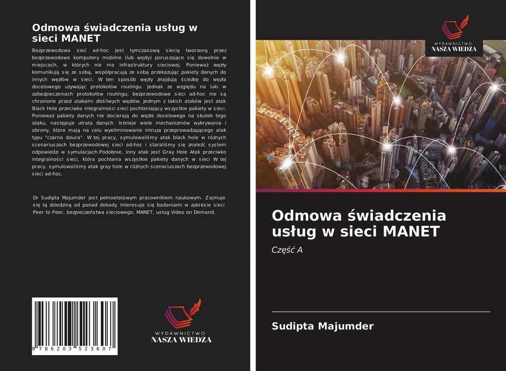 Produktbild: Odmowa wiadczenia usug w sieci MANET | Sudipta Majumder