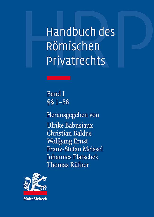 Produktbild: Handbuch des Römischen Privatrechts