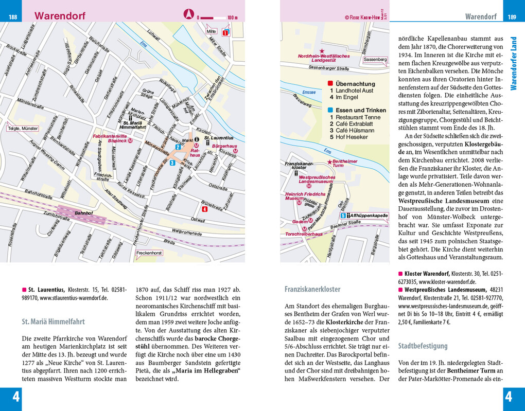 Weitere Ansicht: Reise Know-How Reiseführer Münsterland | Hans Otzen, Barbara Otzen