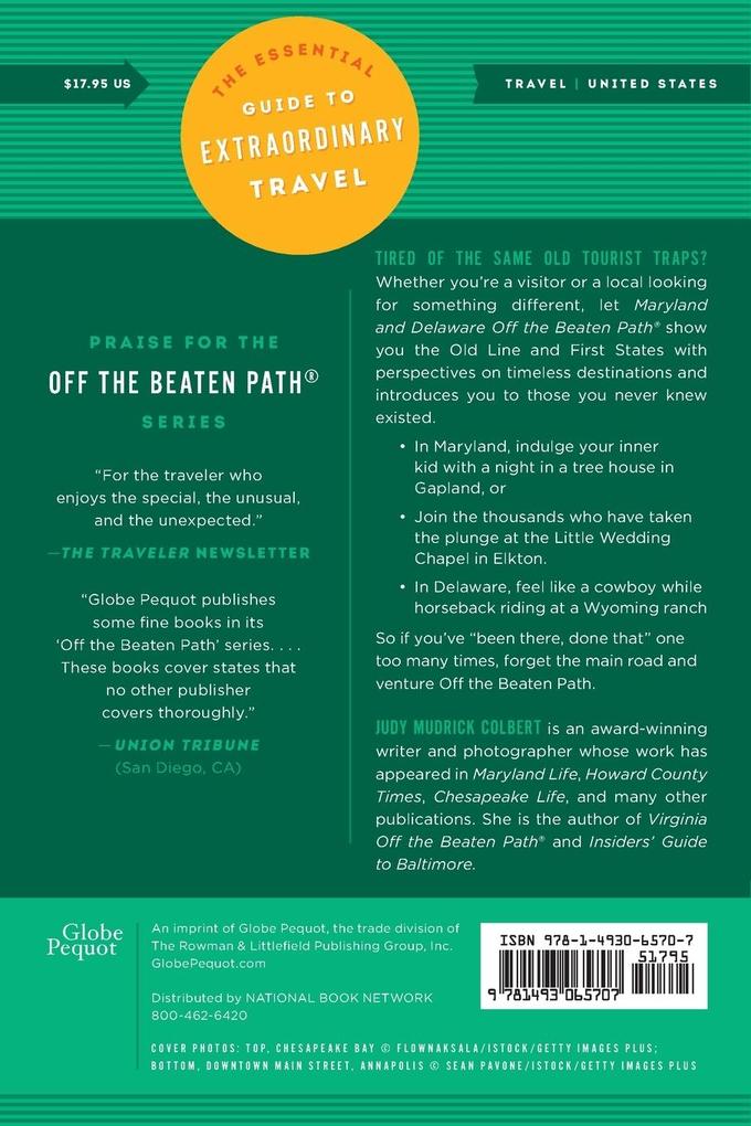 Weitere Ansicht: Maryland and Delaware Off the Beaten Path® | Judy Colbert