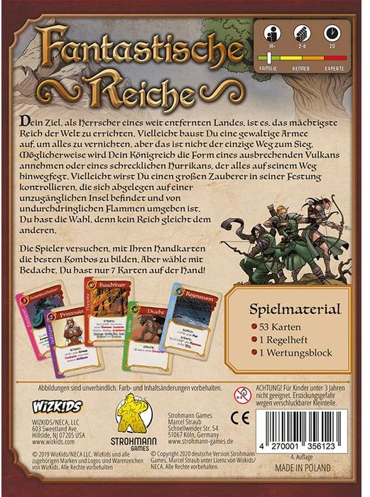 Weitere Ansicht: Fantastische Reiche *Nominiert Kennerspiel des Jahres 2021* | Bruce Glassco