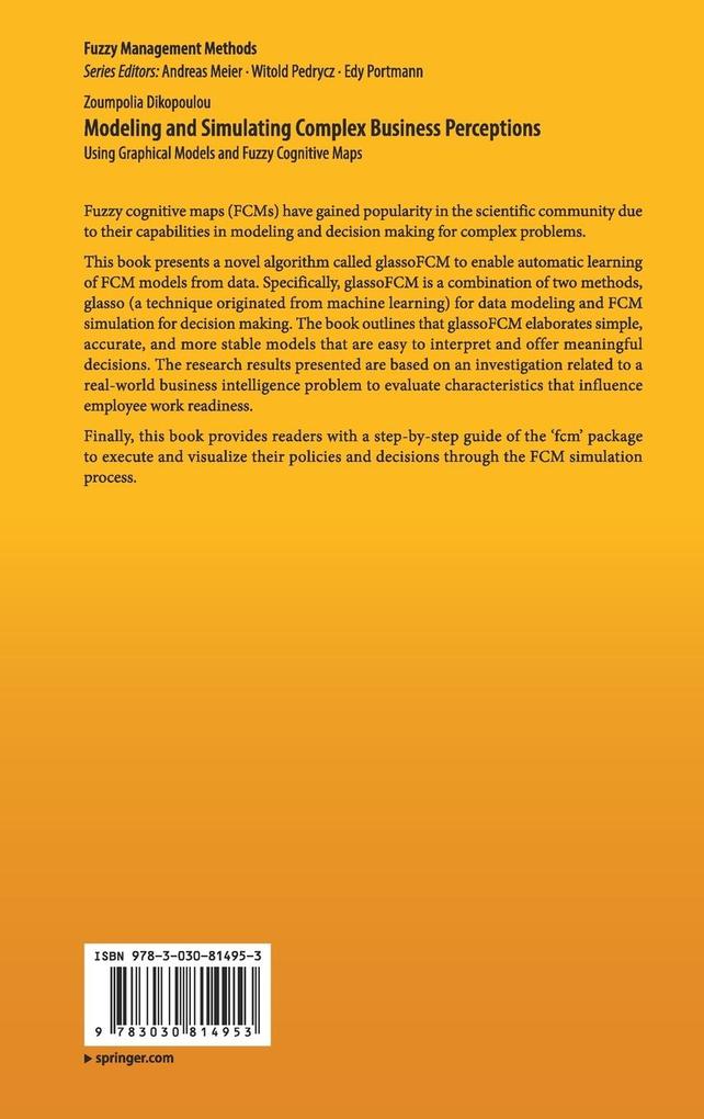 Weitere Ansicht: Modeling and Simulating Complex Business Perceptions | Zoumpolia Dikopoulou