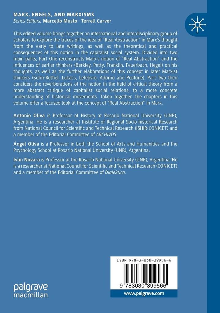 Weitere Ansicht: Marx and Contemporary Critical Theory