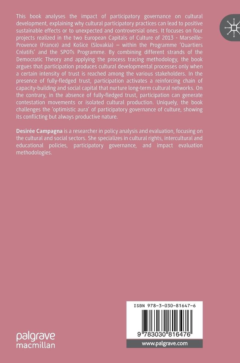 Weitere Ansicht: Participatory Governance and Cultural Development | Desirée Campagna