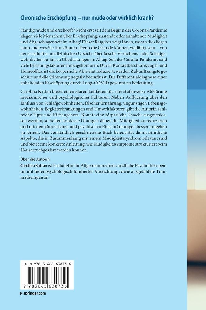 Weitere Ansicht: Chronische Erschöpfung - nur müde oder wirklich krank? | Carolina Kattan