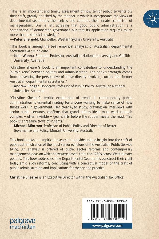Weitere Ansicht: Constructing the Craft of Public Administration | Christine Shearer