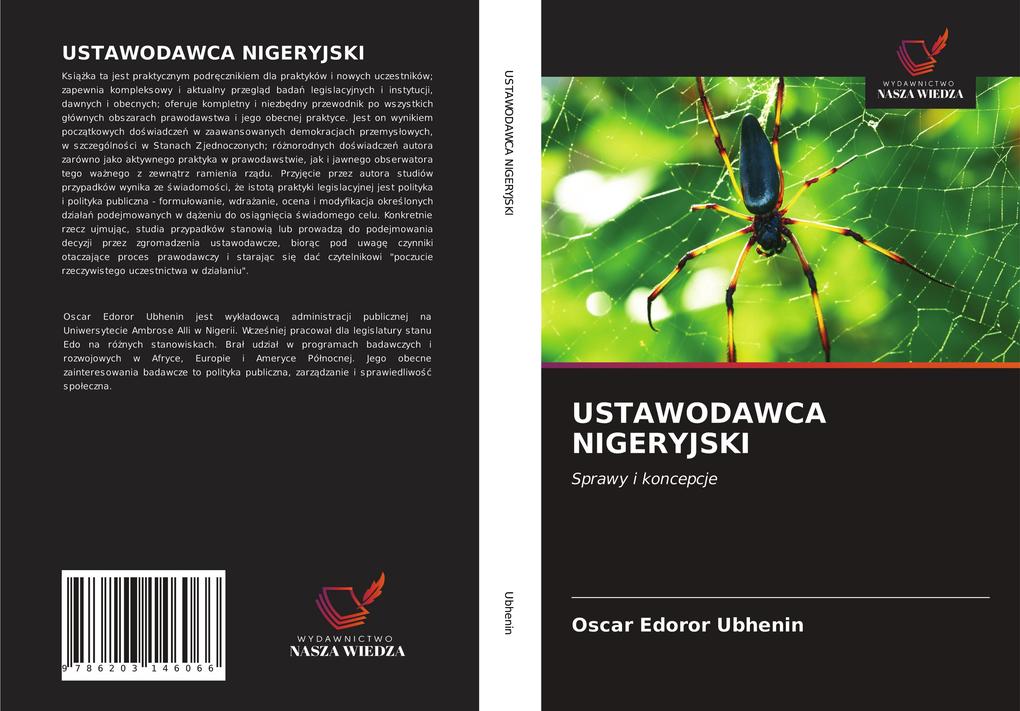 Produktbild: USTAWODAWCA NIGERYJSKI | Oscar Edoror Ubhenin