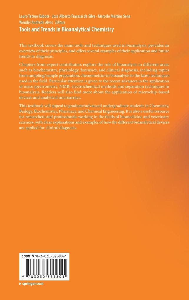 Weitere Ansicht: Tools and Trends in Bioanalytical Chemistry