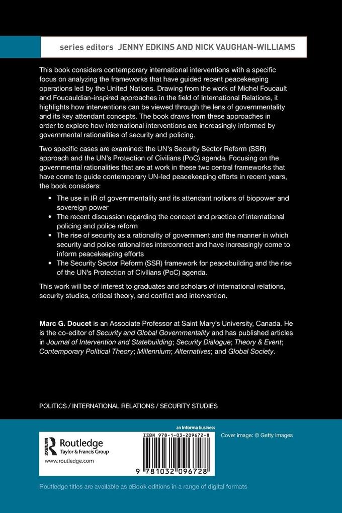 Weitere Ansicht: Reforming 21st Century Peacekeeping Operations | Marc. G Doucet