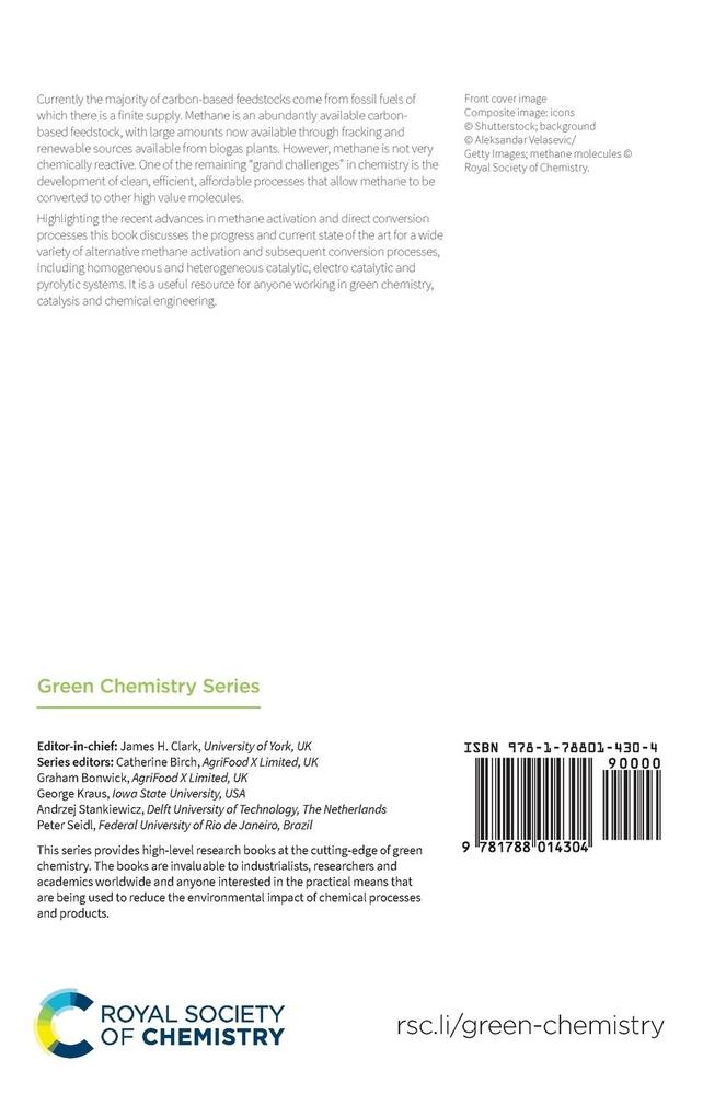 Weitere Ansicht: Methane Conversion Routes