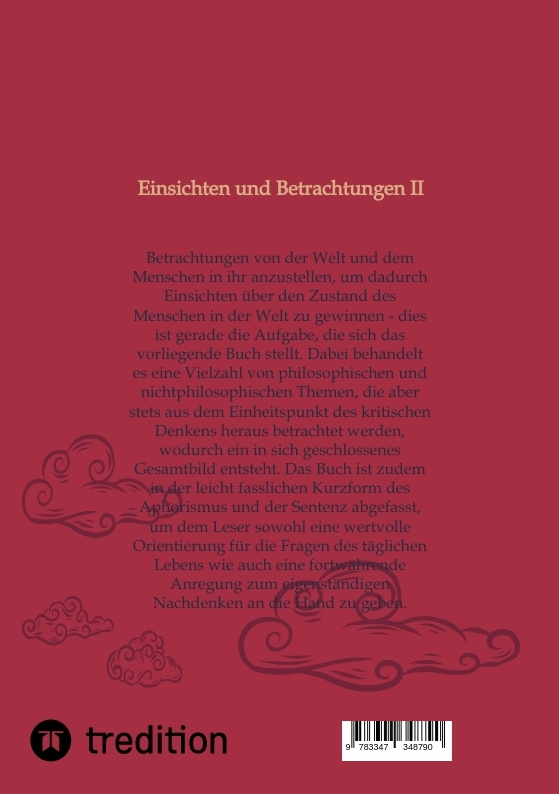 Weitere Ansicht: Einsichten und Betrachtungen II | Thorstein Berger