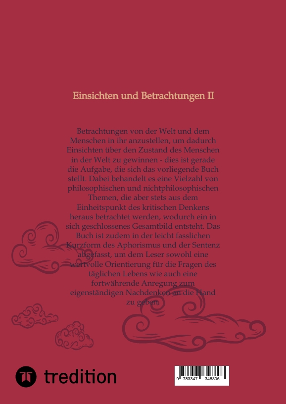 Weitere Ansicht: Einsichten und Betrachtungen II | Thorstein Berger