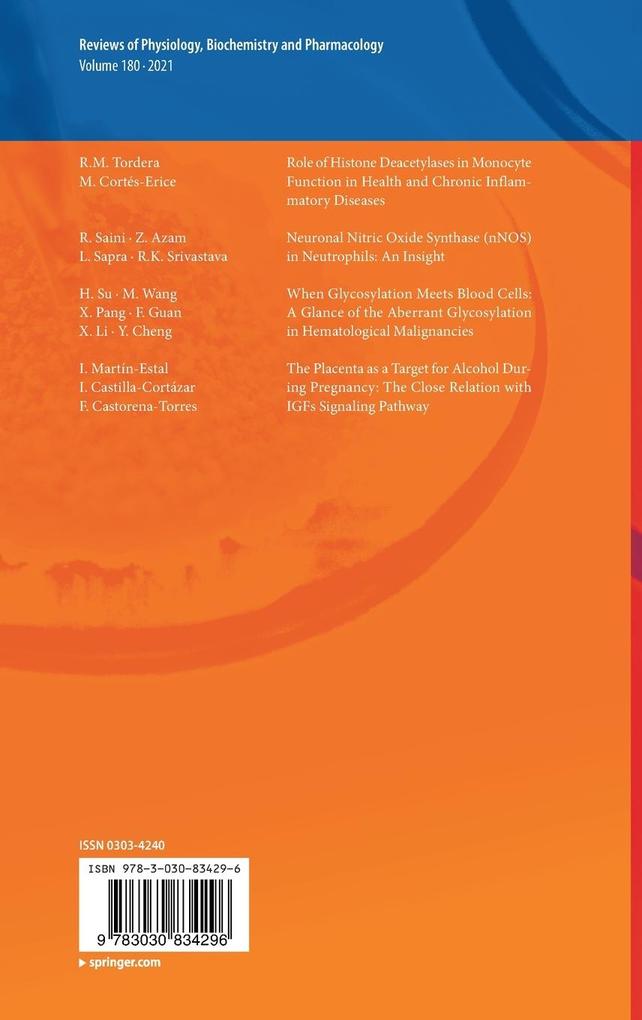 Weitere Ansicht: Reviews of Physiology, Biochemistry and Pharmacology